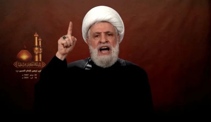 نعیم قاسم: نتایج مذاکرات پوچ و تحقیرآمیز بود نعیم قاسم: نتایج مذاکرات پوچ و تحقیرآمیز بود